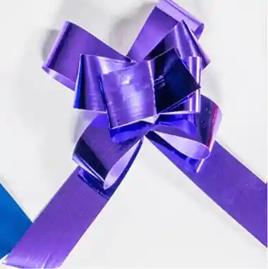 Moño Morado Mediano Para Regalo Magico