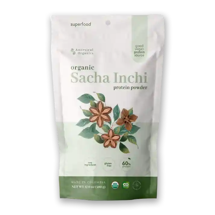 Harina Proteica Sacha Inchi Orgánica - Ancestral 500g