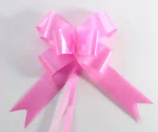 Moño Rosado Grande Para Regalo Magico