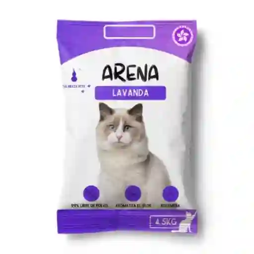 Arena Para Gatos Lavanda Calabaza 4.5kg Arena Gatos