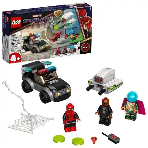 Lego Marvel Spider-man Ataque Del Dron De Mysterio 76184pz73