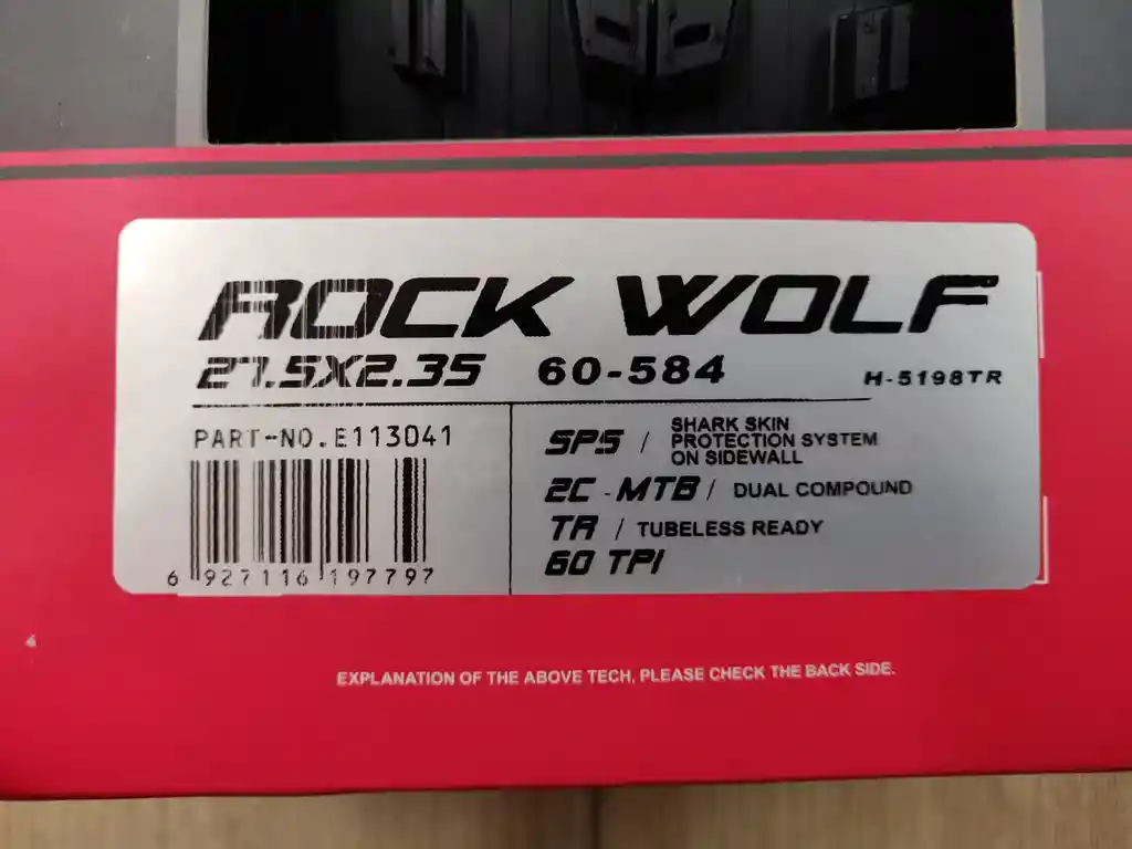 Llanta Chaoyang Rock Wolf 27.5