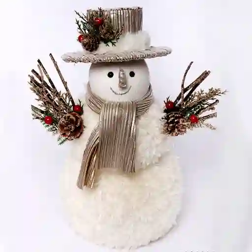 Muñeco De Navidad Hombre De Nieve 36cm