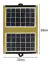 Panel Solar 6v 7w Puerto Usb Para Carga De 5v Cl-670