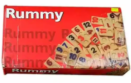 Juego De Mesa Rummy 2 A 4 Jugadores Clásico Juego Rummi-q