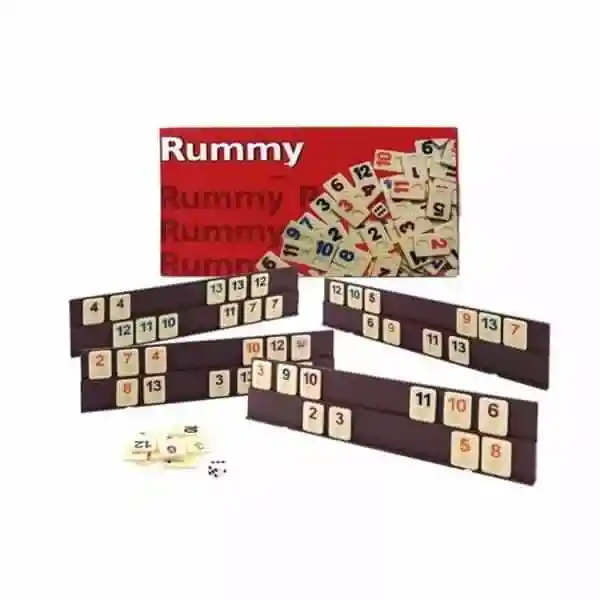 Juego De Mesa Rummy 2 A 4 Jugadores Clásico Juego Rummi-q