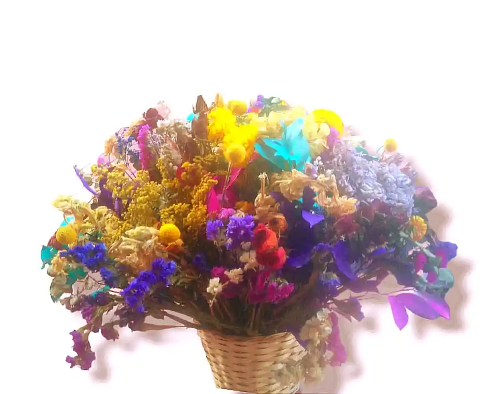 Arreglo Floral De Flor Seca
