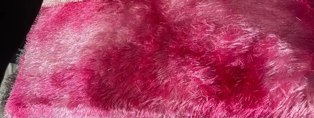 Tapete Alfombra Fucsia Satinada Manchas Grande 200 X 150 Cm