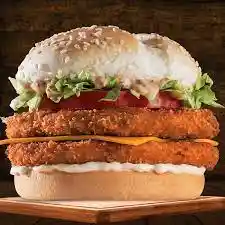 Hamburguesa Doble Pollo Crunch