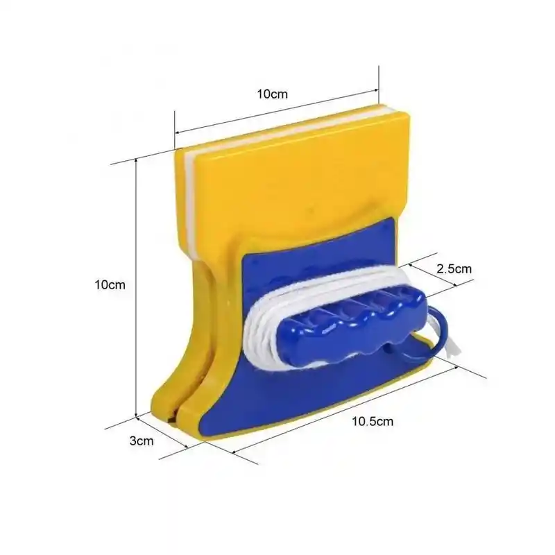 Limpiador Magnetico Ventanas Vidrios Limpia Adentro Y Afuera