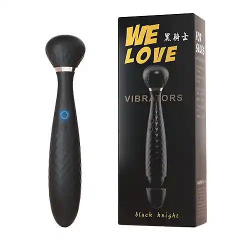 Vibrador Masajeador Clítoris Juguete Sexual Varita Hitachi Alta Gama Black Knight