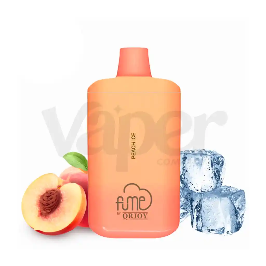 Fume Vape Recharge Peach Ice Sin Nicotina 5000 Puffs Recargable