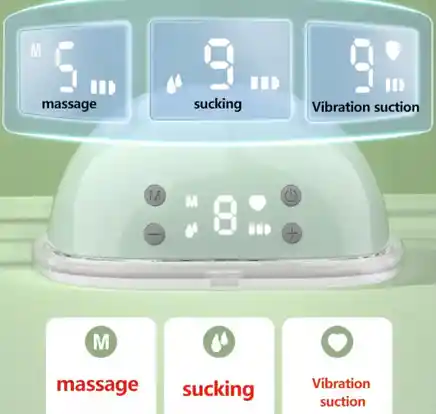 Extractor De Leche Materna Eléctrico Inalambrico Portátil Verde