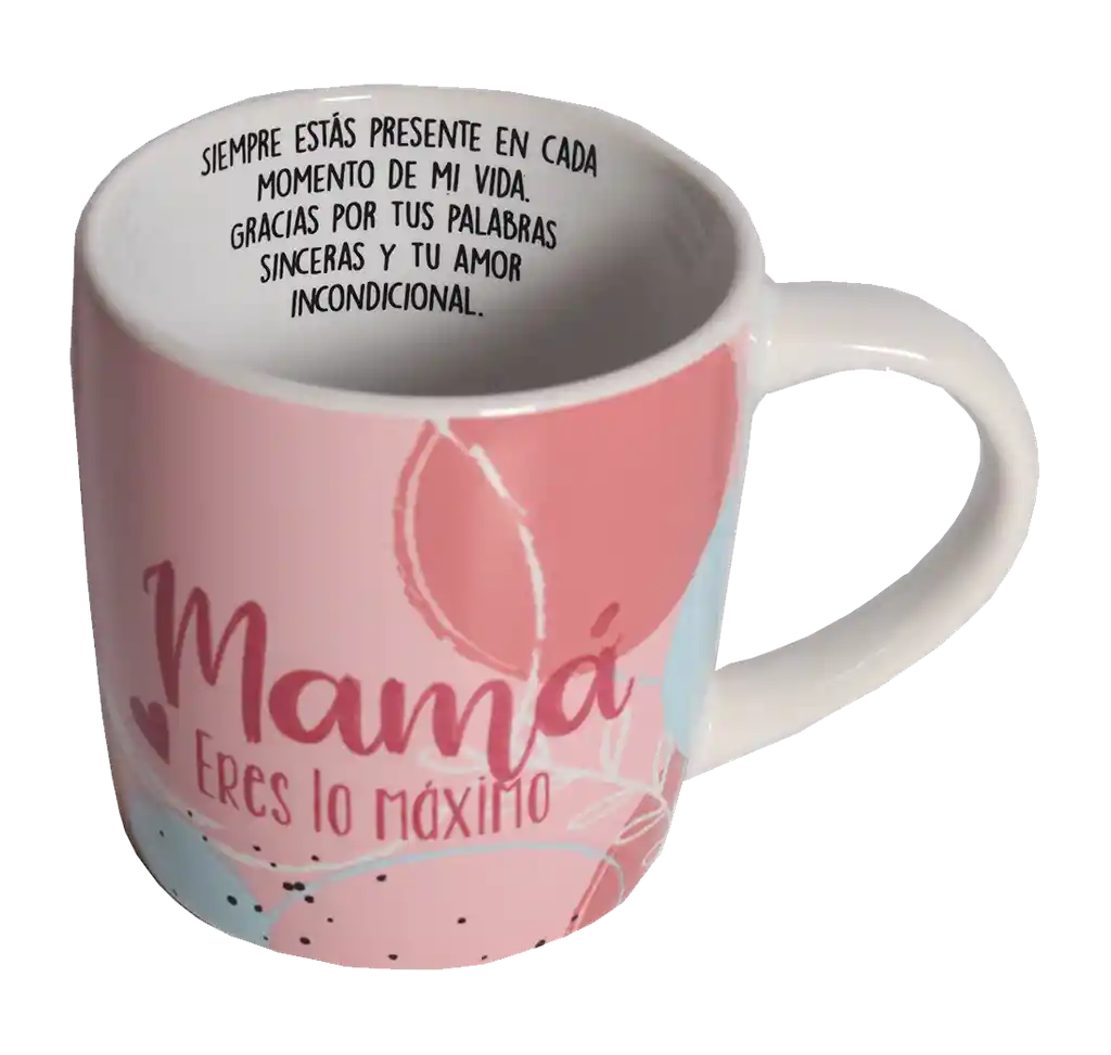 Taza Mug De Porcelana Mamá Eres Lo Máximo