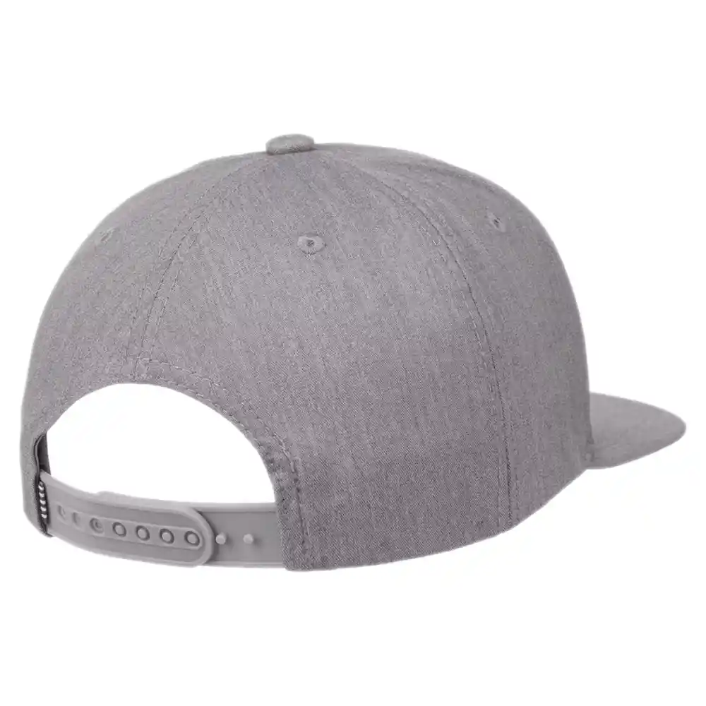 Gorra Plana Snack Pack Unicolor Gris Original