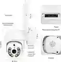 Cámara Exterior Robótica Ptz Ip Wifi 2mp 1080p / Camara Seguridad