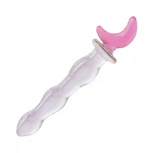 Dildo Cristal Luna Talla M Consolador Juguete Sexual 20cm