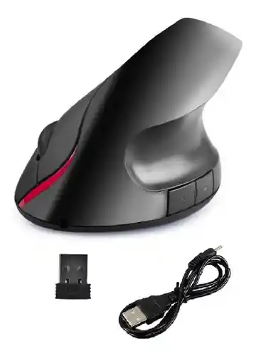 Promo!!!! Mouse Vertical Inalambrico / Mouse Ergonomico Recargable/ Mouse Diseñador