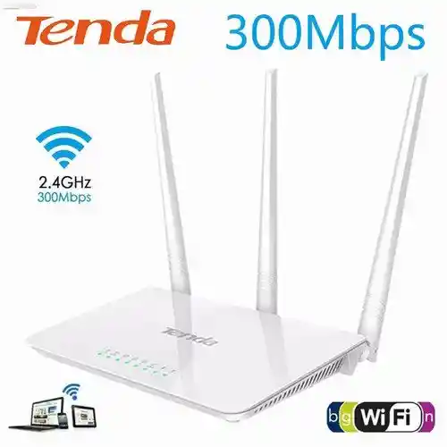 Repetidor Wifi Tenda F3/ Router 4 En 1 Alta Pontencia / Router Wifi / Acces Point, Rompe Muros /