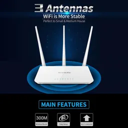 Repetidor Wifi Tenda F3/ Router 4 En 1 Alta Pontencia / Router Wifi / Acces Point, Rompe Muros /