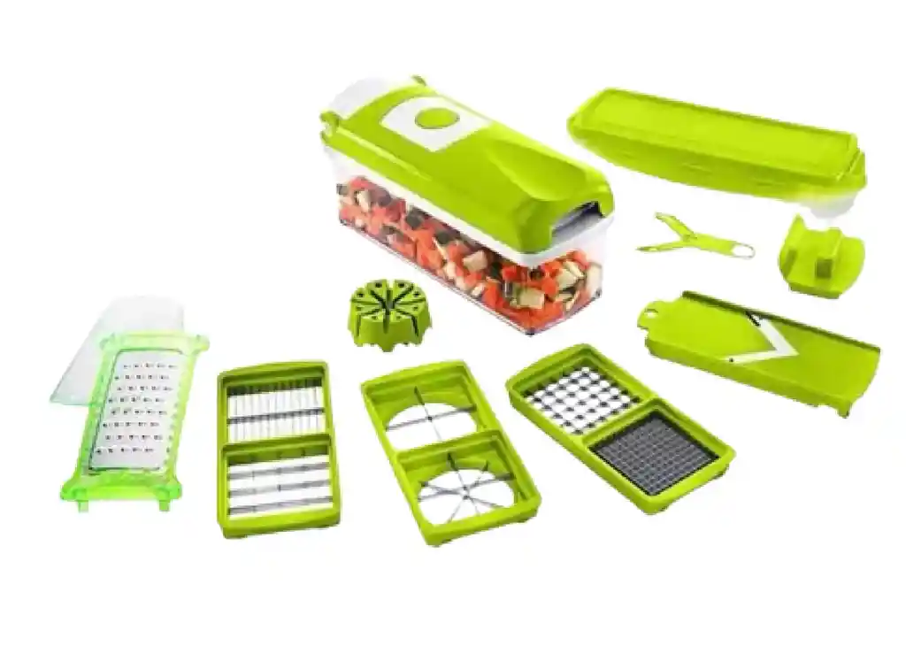 Picatodo Nicer Dicer Procesador Alimentos Ayudante De Cocina