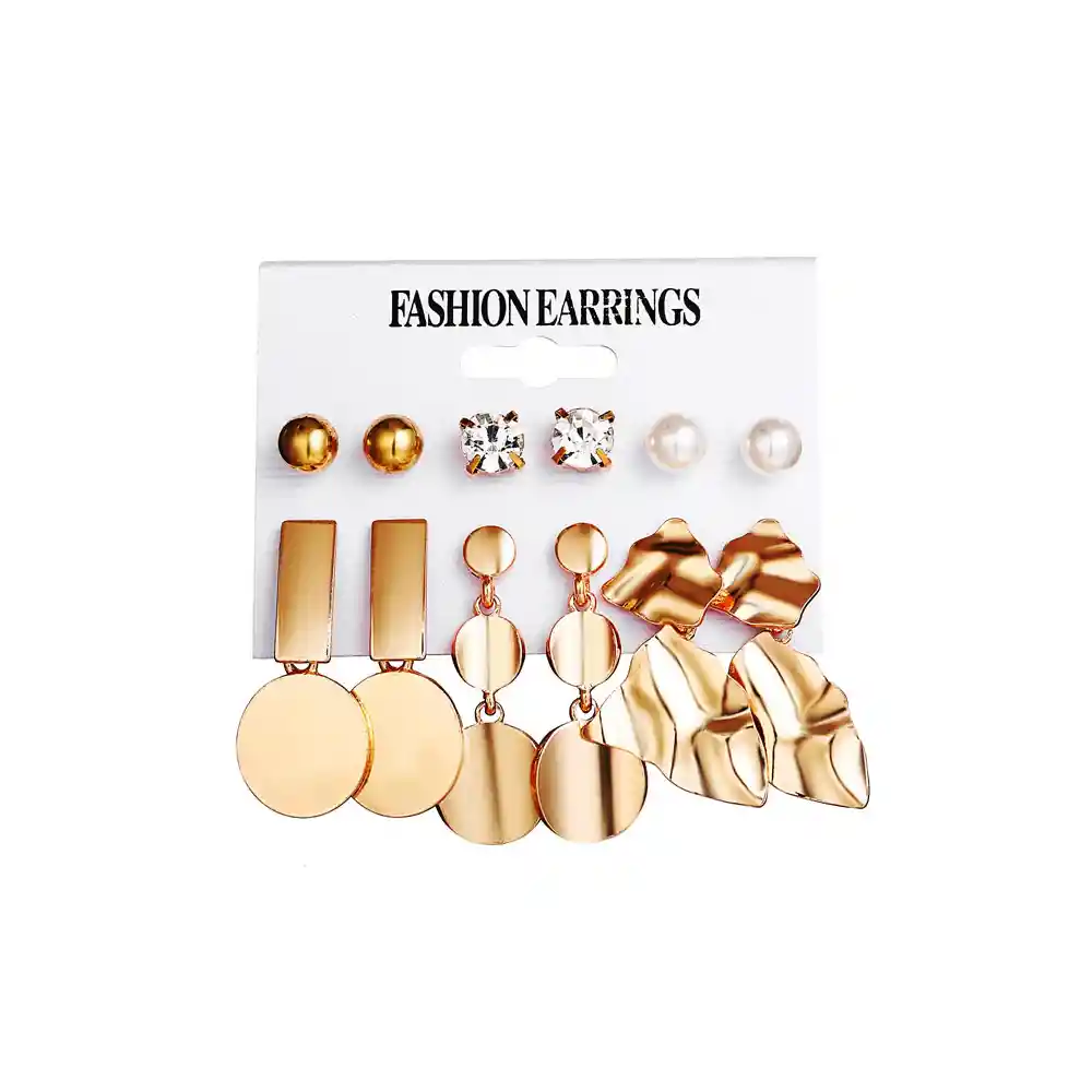 Set De Aretes Bora Bora