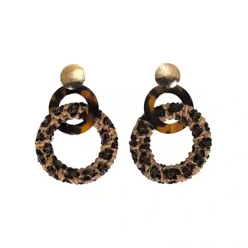 Aretes Vintage Print