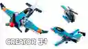 Lego Creator 31099 Avion De Helice 128pcs