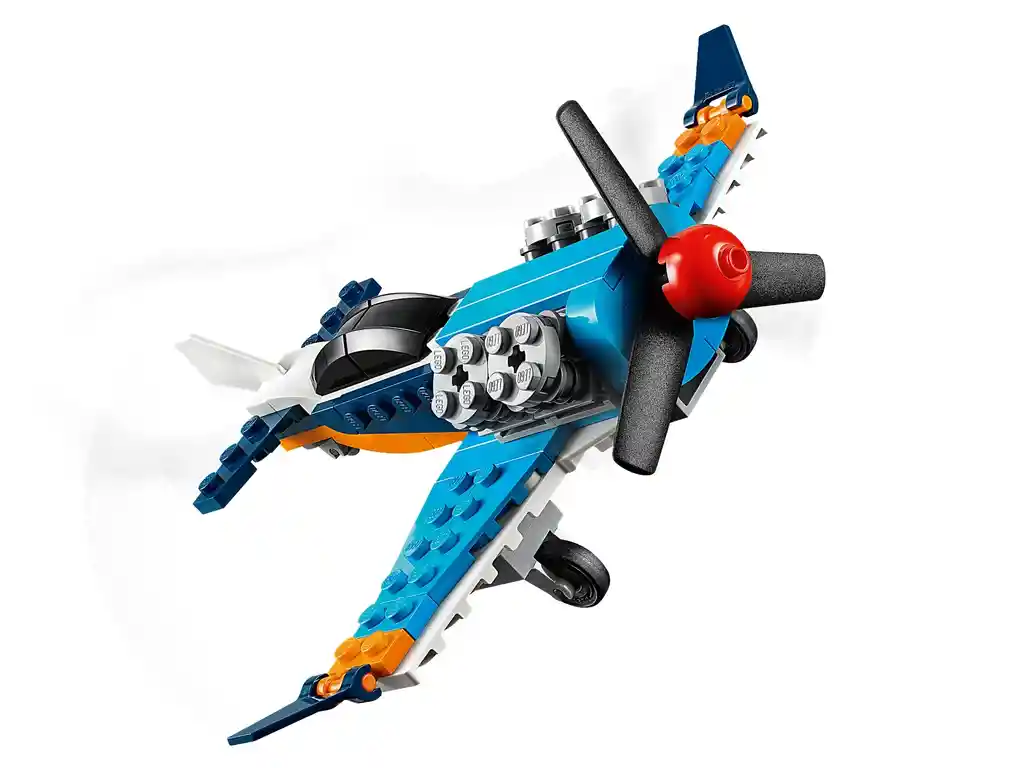 Lego Creator 31099 Avion De Helice 128pcs