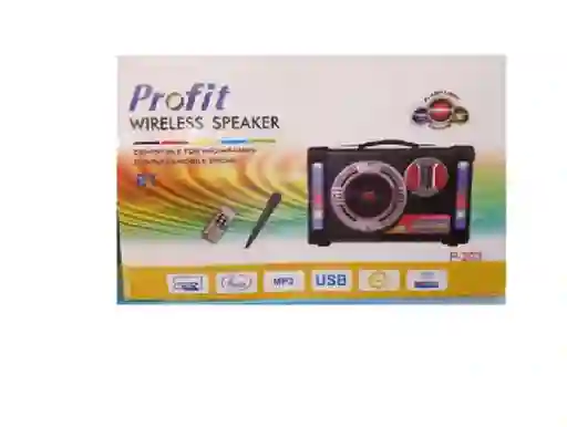 Speaker Parlante Karaoke Bluetooth Recargable Profit P203