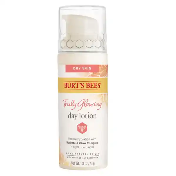  Hidratante Facial Anti Arrugas Burt's Bees  Truly Glowing Day Cream Dia. 