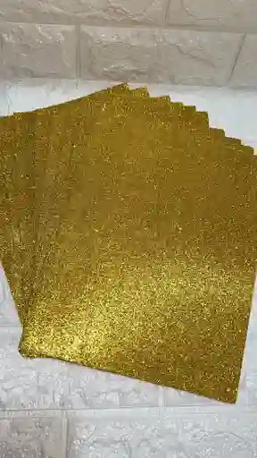 Fomi Dorado 1/8 Escarchado