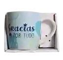 Taza Mug De Porcelana Gracias Por Todo