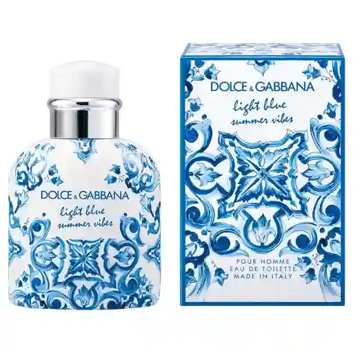 Perfume Dolce Gabbana Light Blue Summer Vibes 75 Ml For Men