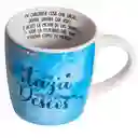 Taza Mug De Porcelana De Los Buenos Deseos