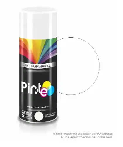 Pintura Aerosol Pinte Blanco Brillante X 400 Ml