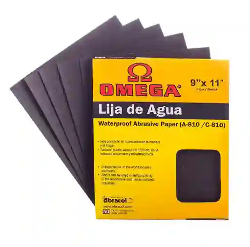 Lija De Agua Omega Grano #80