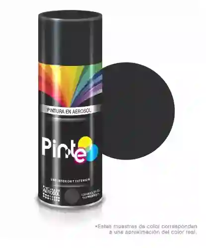 Pintura En Aerosol Negro Mate X 400 Ml Pinte