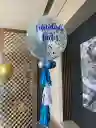 Globo Burbuja Con Helio Personalizado