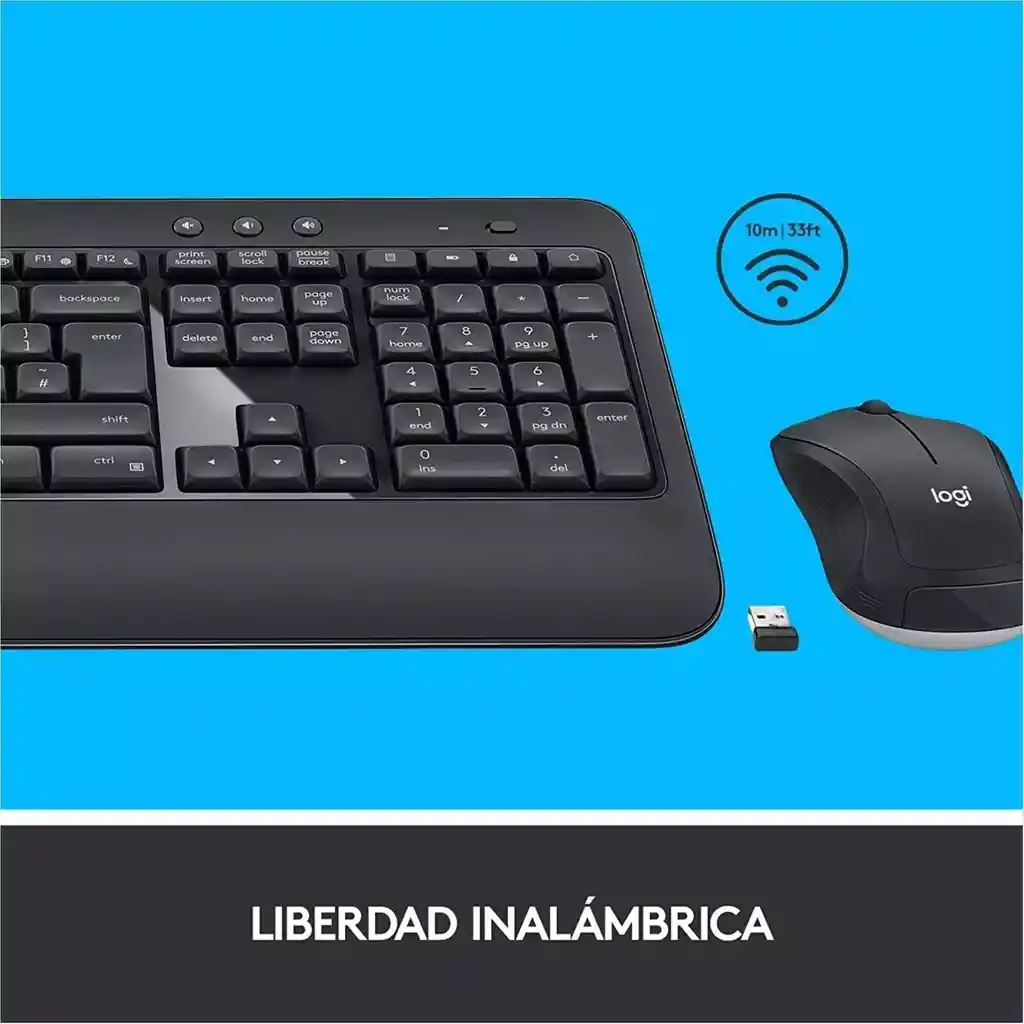 Combo Teclado Y Mouse Inalmbrico Logitech Mk540