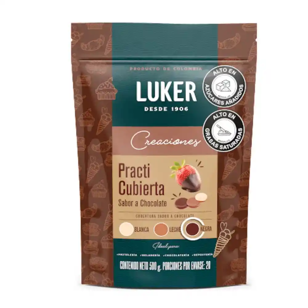 Cobertura De Chocolate De Leche Luker Libra