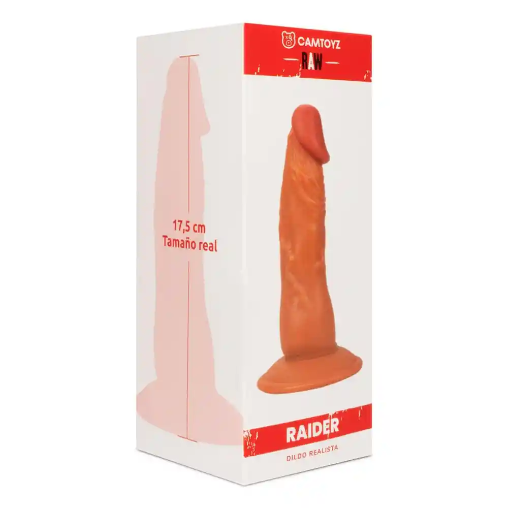 Raw Dildo Realista Raider 17,7 Cm Piel