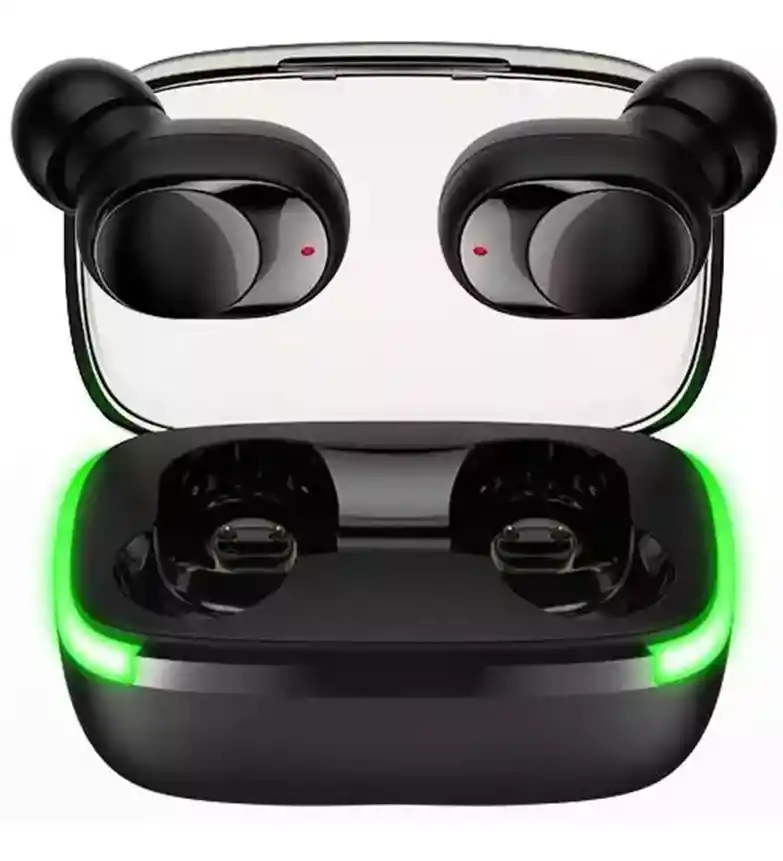  Audifonos Inalambricos Fly F60 Compatible  iPhone  Android Negro 