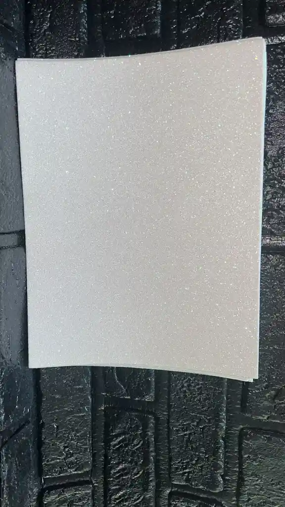Fomi Blanco 1/8 Escarchado