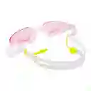 Gafas Natación Lujo Esutche Filtro Uv Antiniebla Espejo Rosa (tp-268)