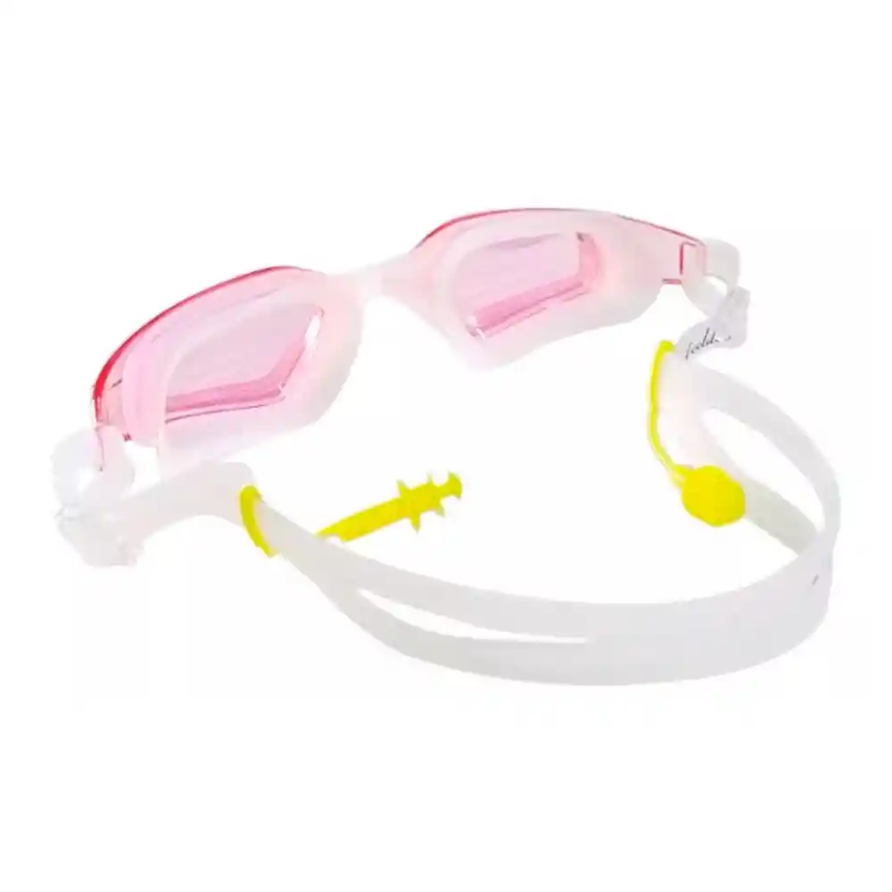 Gafas Natación Lujo Esutche Filtro Uv Antiniebla Espejo Rosa (tp-268)