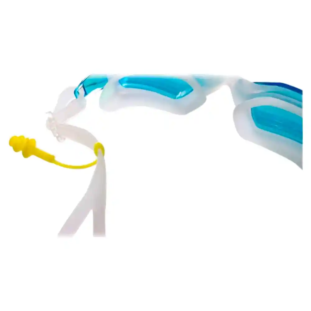 Gafas Natación Lujo Esutche Filtro Uv Antiniebla Espejo Azul Claro (tp-268)