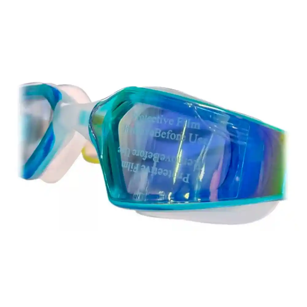 Gafas Natación Lujo Esutche Filtro Uv Antiniebla Espejo Azul Claro (tp-268)