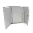 Billetera Plateada Para Dama Cuero Autentico