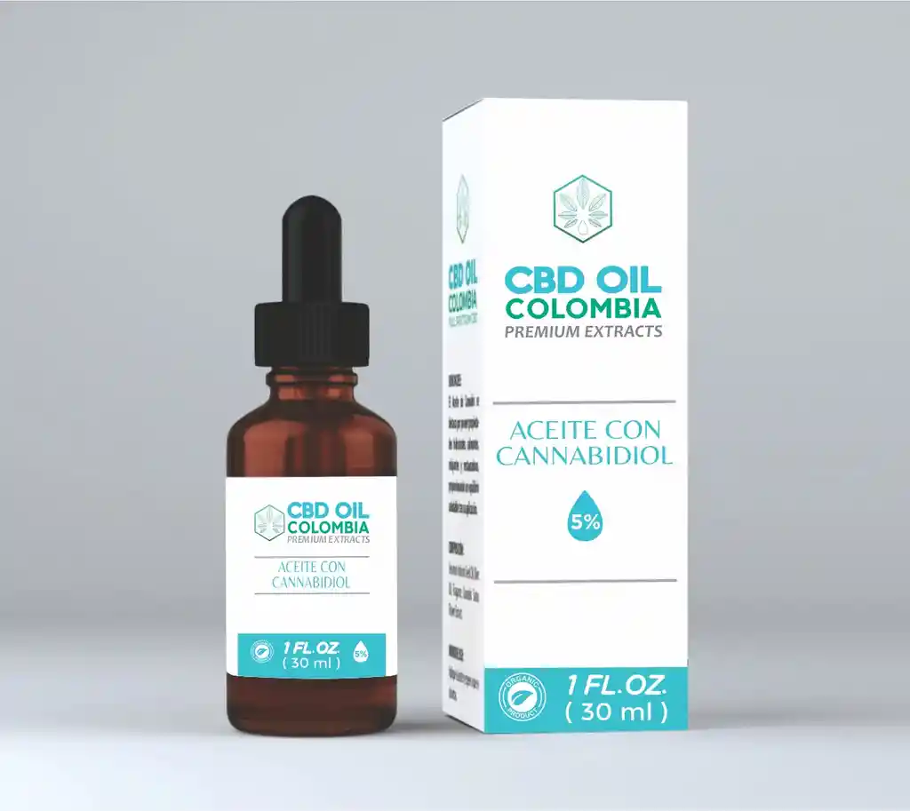 Dos (2) Aceites Cbd Gotas -cannabis Neutros 5% 30ml Ingredientes Naturales